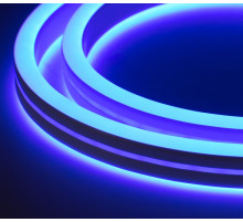 NeonLine ELFLED PVC интерьер, двусторонний, бок.изгиб, 24В, IP20, 8мм, 1м, крат.реза 1см, синий