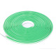 NeonLine ELF PVC интерьерный, боковой изгиб, 12В, IP20, 6мм, 1м, кратность реза 1см, зеленый