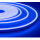 NeonLine ELF PVC интерьерный, боковой изгиб, 12В, IP20, 8мм, 1м, кратность реза  1см, синий