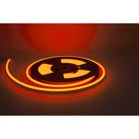 NeonLine ELF, боковой изгиб, 12В, IP68,  8мм, 5м, оранжевый