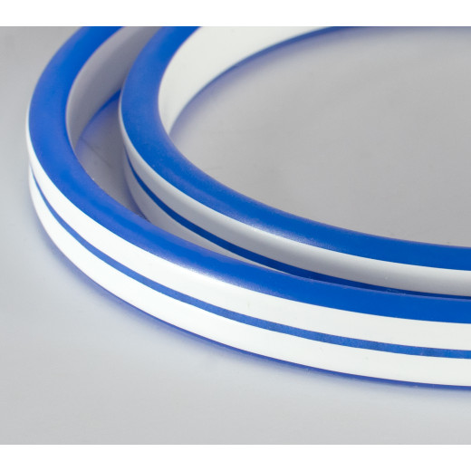 NeonLine ELFLED PVC интерьер, двусторонний, бок.изгиб, 24В, IP20, 8мм, 1м, крат.реза 1см, синий