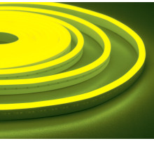 NeonLine ELF PVC интерьерный, боковой изгиб, 12В, IP20, 6мм, 1м, кратность реза  1см, лимонно-желтый