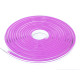 NeonLine ELF PVC интерьерный, боковой изгиб, 12В, IP20, 6мм, 1м, кратность реза  1см, фиолетовый