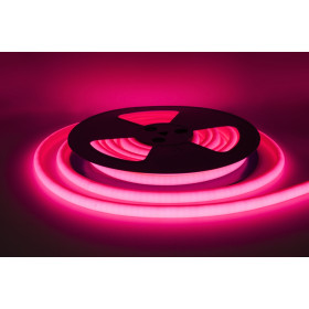 NeonLine ELF, фронтальный изгиб, 12В, IP68, 14мм, 10м, пурпурный