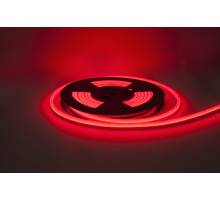 NeonLine ELF, боковой изгиб, 12В, IP68,  8мм, 5м, красный