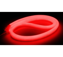 NeonLine ELF, боковой изгиб, 12В, IP68, 11мм, 5м, красный