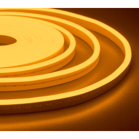 NeonLine ELF PVC интерьерный, боковой изгиб, 12В, IP20, 8мм, 1м, кратность реза  1см, оранжевый