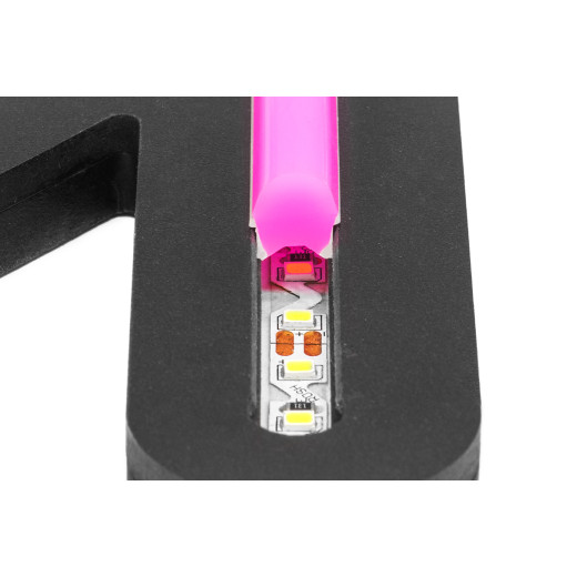 NEON2 ELF, 8мм, 10м, розовый