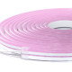 NeonLine ELF PVC интерьерный, боковой изгиб, 12В, IP20, 8мм, 1м, кратность реза  1см, розовый
