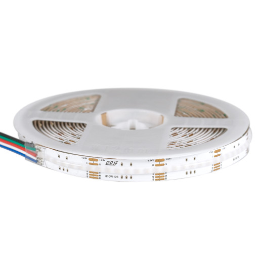 Лента светодиодная ELFLED 840COB диодов, 24В, 5м, ширина 12мм, RGBW