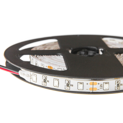 Лента светодиодная ELF 300SMD диодов (2835), 12В, 5м, красная