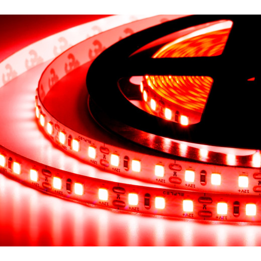 Лента светодиодная герметичная ELF GERMES, 600SMD (2835), 12В, IP65, 5м, красный