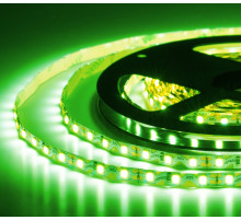 Лента светодиодная ELF, 480SMD (2835), 12В, 120град, 5м, зеленая