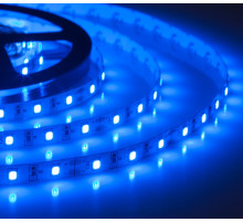Лента светодиодная ELF 300SMD диодов (2835), 12В, 5м, синяя