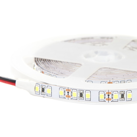 Лента светодиодная 600SMD диодов (2835) тип В, 12В, 5м, белый нейтральный