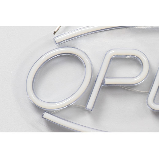 Неоновая вывеска OPEN