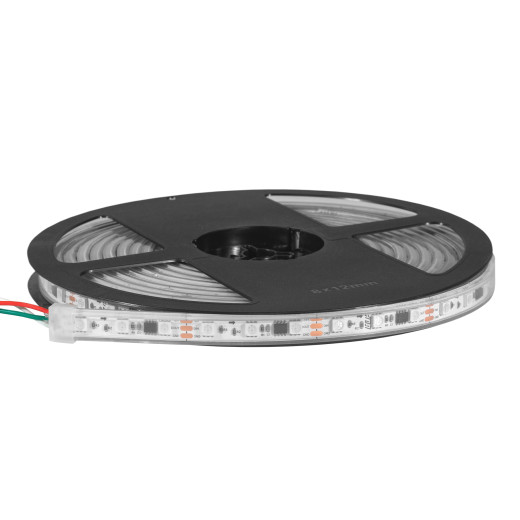 Лента светодиодная герметичная ELFLED 300SMD, 12В, IP66, 5м, RGB SPI WS2811