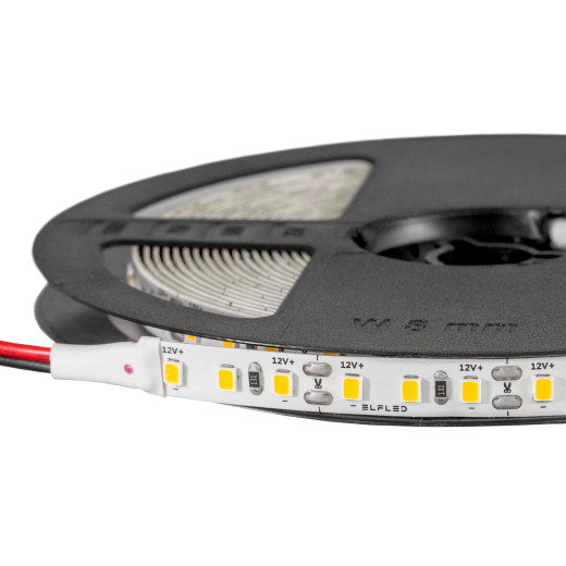 Лента светодиодная 600SMD диодов (2835) тип В, 12В, 5м, холодный белый