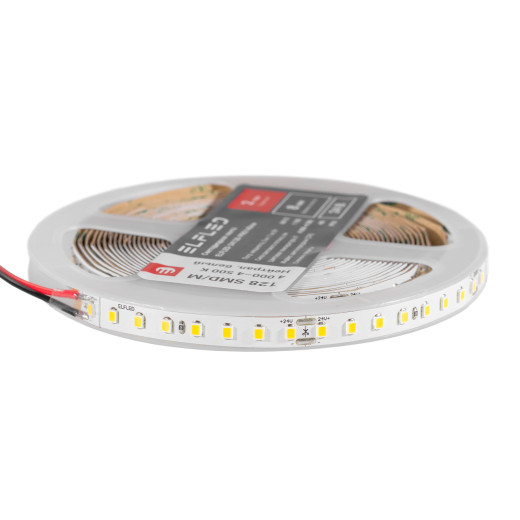 Лента светодиодная ELFLED PRO140, 128/м (2835), 24В, 12Вт/м, 5м, белый 6500-7000К