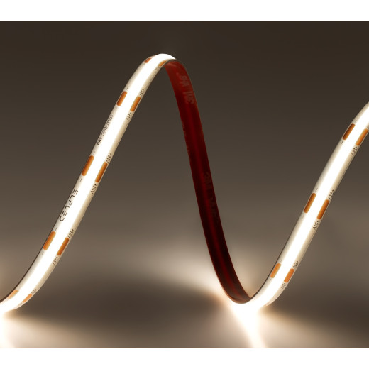 Лента светодиодная ELFLED 512COB диодов, 24В, 5м, ширина 8мм, белый нейтральный 4000-4500К