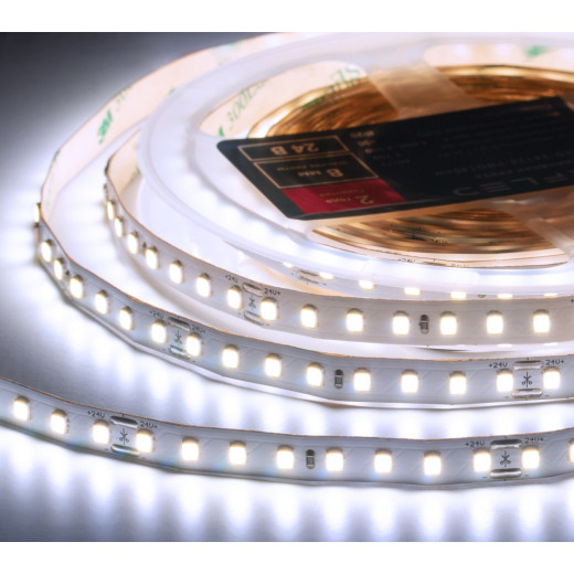 Лента светодиодная ELFLED PRO140, 128/м (2835), 24В, 12Вт/м, 5м, белый 6500-7000К