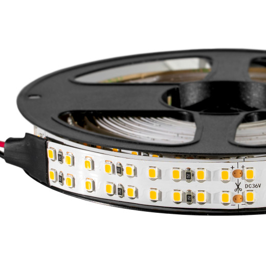 Лента светодиодная ELF 1400SMD диодов (2835), 36В, 5м, ГИПЕР, белый 6500-7000К