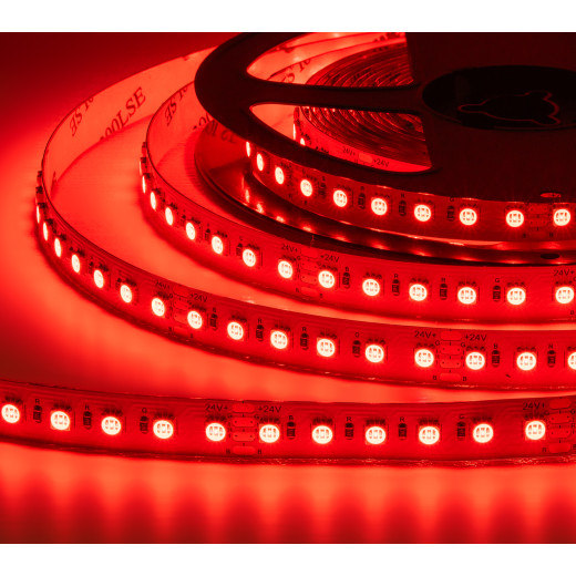 Лента светодиодная 600SMD диодов (3535) тип В, 24В, 5м, RGB