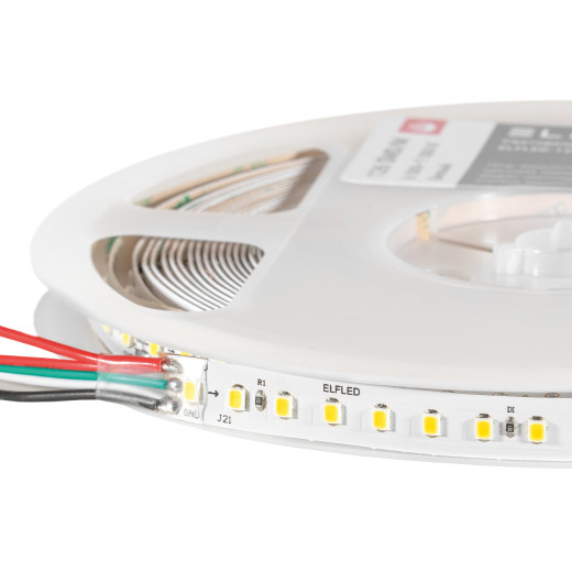 Лента светодиодная ELFLED 1260SMD диодов (2835), 24В, 10м, Flowing Water, белый нейтр 4000-4500К