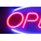 Неоновая вывеска OPEN