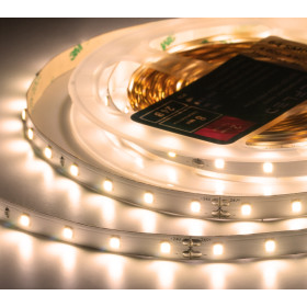 Лента светодиодная ELFLED PRO140, 64/м (2835), 24В, 6Вт/м, 5м, белый теплый 2800-3300К