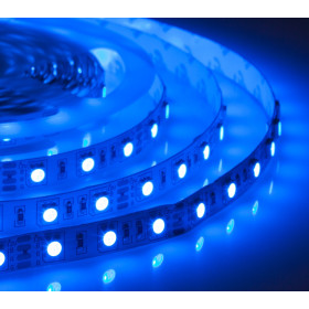 Лента светодиодная 300SMD диодов (5050) тип В, 12В, 5м, RGB