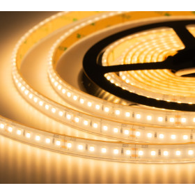 Лента светодиодная ELFLED 600SMD диодов (2835), 24В, IP67, 5м, САУНА, белый теплый 2800-3300К