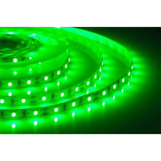 Лента светодиодная герметичная ELF GERMES, 300SMD (2835), 12В, IP65, 5м, зеленая