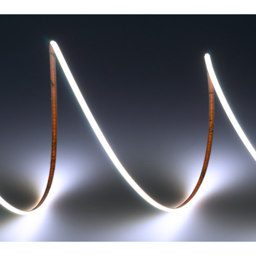 Лента светодиодная ELFLED 480COB диодов, 24В, 5м, ширина 3мм, белый 6500-7000К