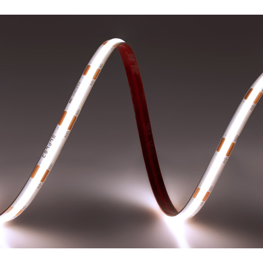 Лента светодиодная ELFLED 512COB диодов, 24В, 5м, ширина 8мм, белый 6500-7000К