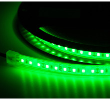 Лента светодиодная герметичная ELF 600SMD (2835), 12В, IP68, 5м, зеленый
