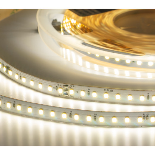 Лента светодиодная ELFLED 1260SMD диодов (2835), 24В, 10м, Flowing Water, белый нейтр 4000-4500К