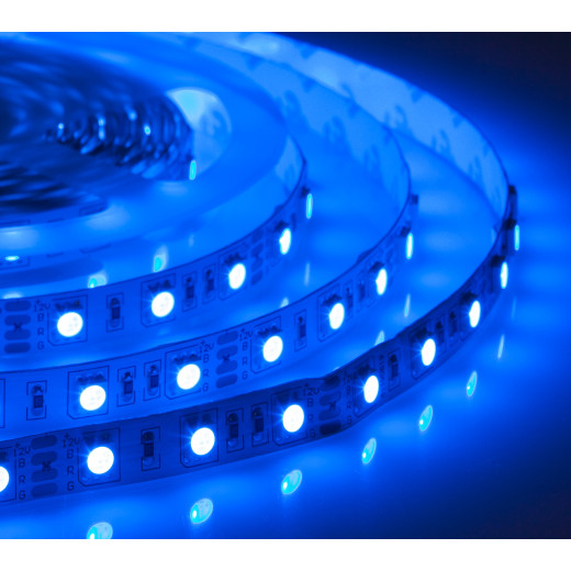 Лента светодиодная 300SMD диодов (5050) тип В, 24В, 5м, RGB