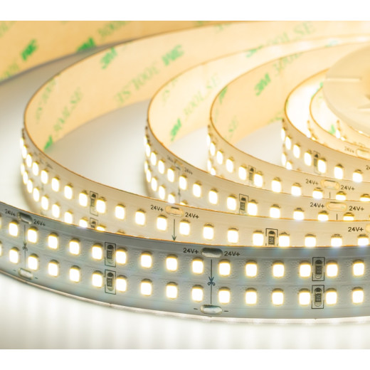 Лента светодиодная ELFLED LX170, 320/м (2835), 24В, 40Вт/м, 3м, 2ряда, белый нейтральный 4000-4500К