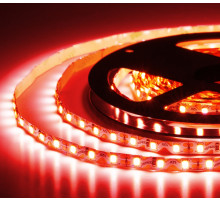Лента светодиодная ELF, 480SMD (2835), 12В, 120град, 5м, красная