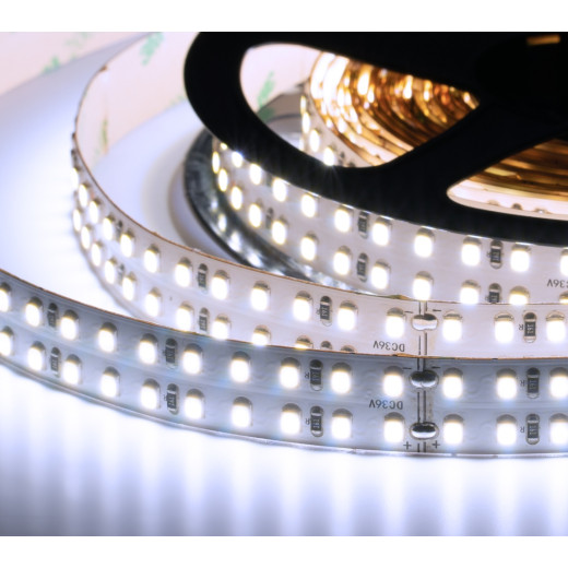 Лента светодиодная ELF 1400SMD диодов (2835), 36В, 5м, ГИПЕР, белый 6500-7000К