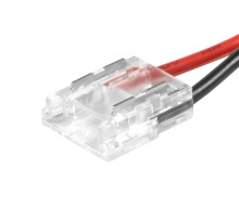 Коннектор 2pin/провод для СОВ-лент 10мм, провод 10см