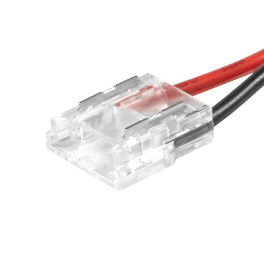 Коннектор 2pin/провод для СОВ-лент 10мм, провод 10см