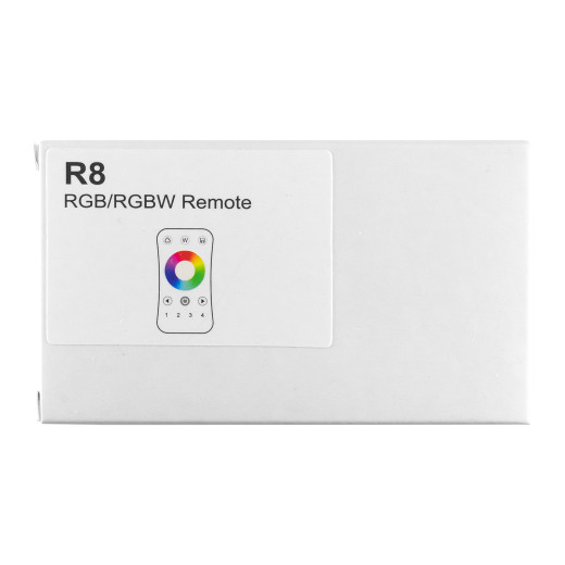 Пульт 4-зоновый для RGB/RGBW-контроллера ELFLED R8, 2.4G, белый