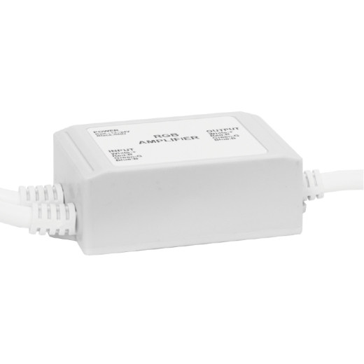 Усилитель для RGB контроллера, 3 канала, 12-24В, 4А/канал, влагозащищенный