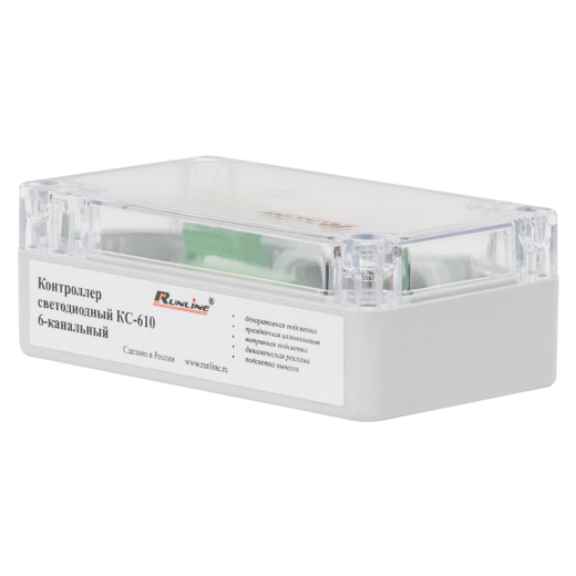 Контроллер светодиодный 6-ти канальный KC-610, 10А/канал