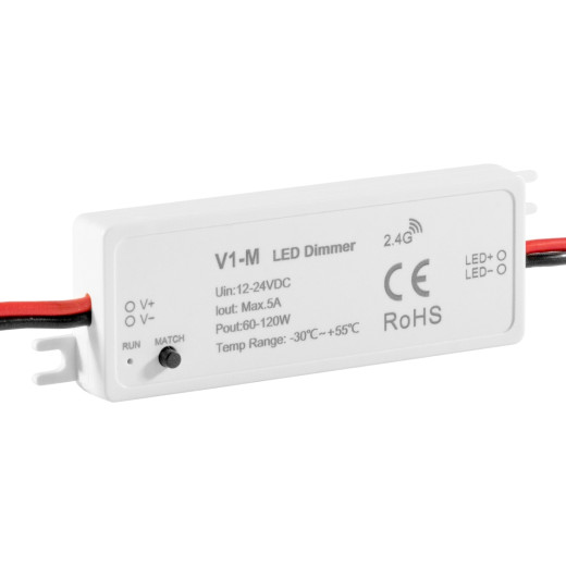 Мини-диммер ELFLED V1-M, 12/24В, 5A
