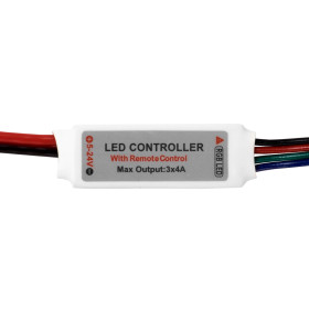 Мини-контроллер RGB ELF с радиоуправлением, 12/24В, 2А/канал