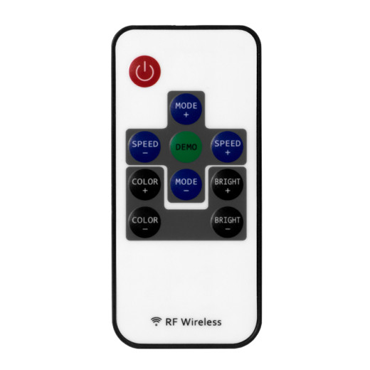 Мини-контроллер RGB ELF с радиоуправлением, 12/24В, 2А/канал