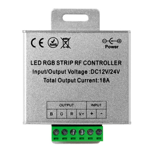 RGB-контроллер ELF TL с радиоуправлением, 12/24В, 6A/канал